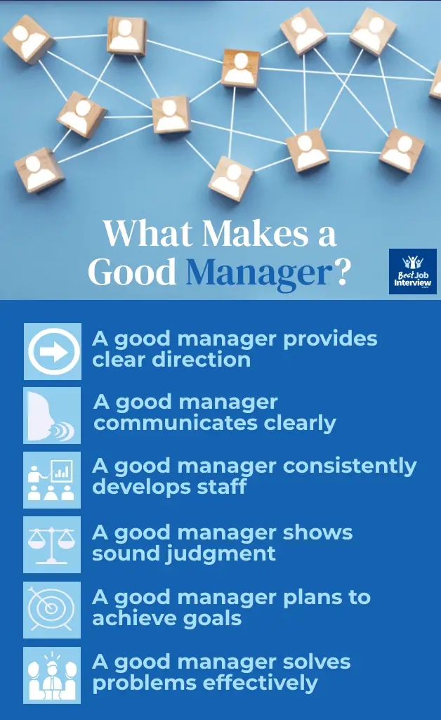 What Makes A Good Manager Interview Question And Answer